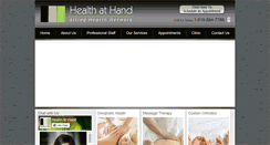 Desktop Screenshot of healthathand.ca